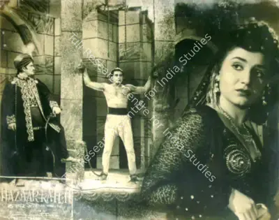 Jayant Desai (Director), Hazaar Raten, 1953, Lobby Card