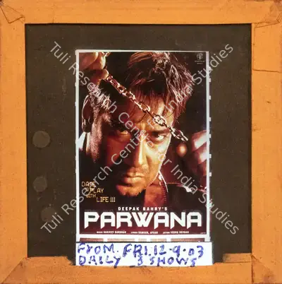 Deepak Bahry (Producer), Parwana, 2003, Glass Slide