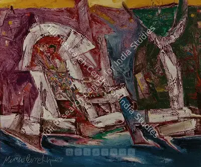Manu Parekh (Artist), Untitled, 1988, Painting