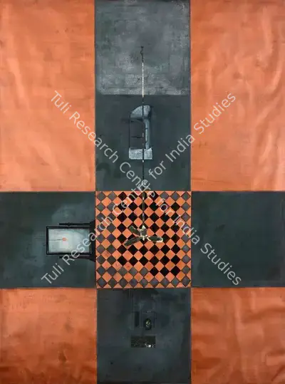 Gargi Raina (Artist), The Mirror Hears It All, Painting