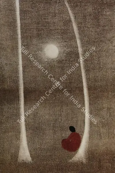 Ivan Peries (Artist), Poya II, 1961, Painting