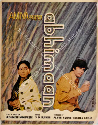 Sushila Kamat (Producer), Abhimaan, 1973, Song-Synopsis Booklet