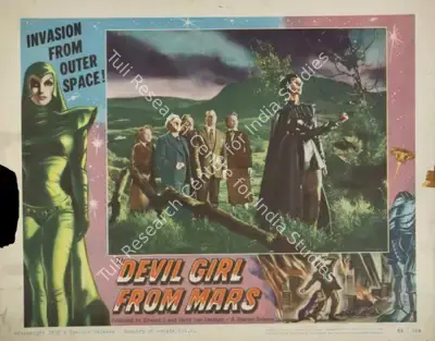 Jack Cox (Cinematographer), Devil Girl from Mars, 1954, Lobby Card