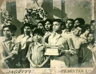 Satyen Bose (Director), Jagriti, 1954, Lobby Card