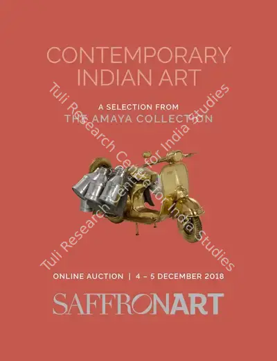 Saffronart (Auction House), Contemporary Indian Art, 2018, Auction Catalogue