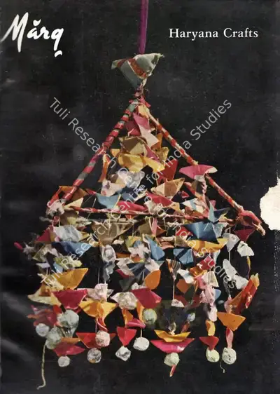 Anand, Mulk Raj (General Editor). Marg - Haryana Crafts. 29(1). Bombay: Mulk Raj Anand, December 1975 | Magazine | FineArts | 00760274