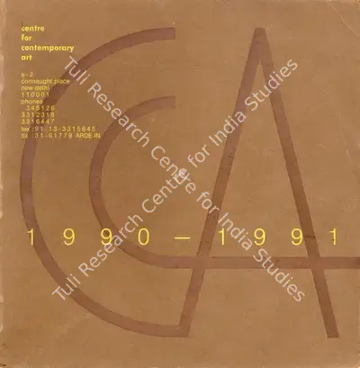 Centre for Contemporary Art, 1991, Group Exhibition Catalogue