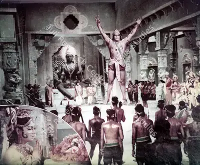 Anant Wadadeker (Cinematographer), Hanuman Vijay, 1974, Photographic Still