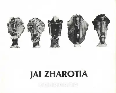 Jai Zharotia (Artist), Jai Zharotia, 1986, Solo Exhibition Catalogue