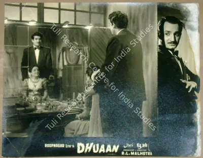 R.L. Malhotra (Producer), Dhuaan, 1953, Lobby Card