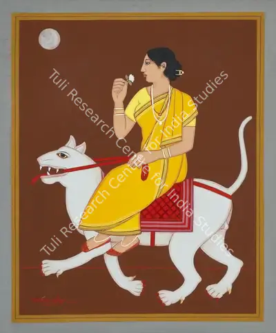 Lalu Prasad Shaw (Artist), Untitled, 1998, Painting