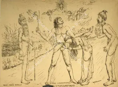 M.S. Sarma (Artist), Ramayan 02, Political Propaganda