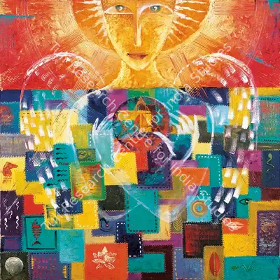 Paul Bhonsle (Artist), Untitled, 2001, Painting