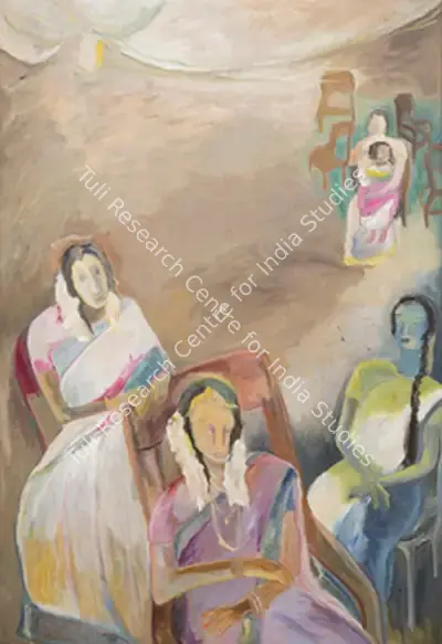 Sosa Joseph (Artist), Waits, 2014, Painting