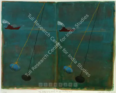 Sudarshan Shetty (Artist), The Indignity Of Having To Say Something Twice, 1999, Painting