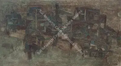 Ramkumar (Artist), Benaras, 1965, Painting