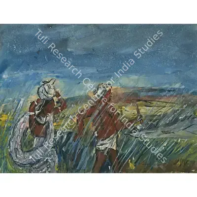Sailoz Mookherjea (Artist), Untitled, 1940, Painting