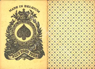 Belgium - 1, 1800-01-01 | 1899-12-31, Playing Cards