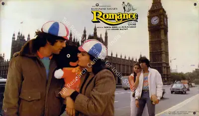 Ramanand Sagar (Producer), Romance, 1983, Lobby Card