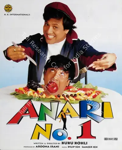 Aruna Irani (Producer), Anari No 1, 1999, Song-Synopsis Booklet