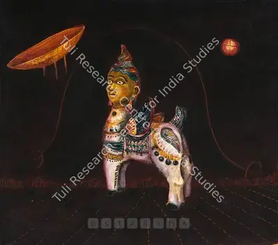 Aditya Basak (Artist), Untitled, 2000, Painting