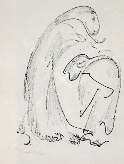 Amar Sehgal (Artist), Humbling 4, 1977, Painting
