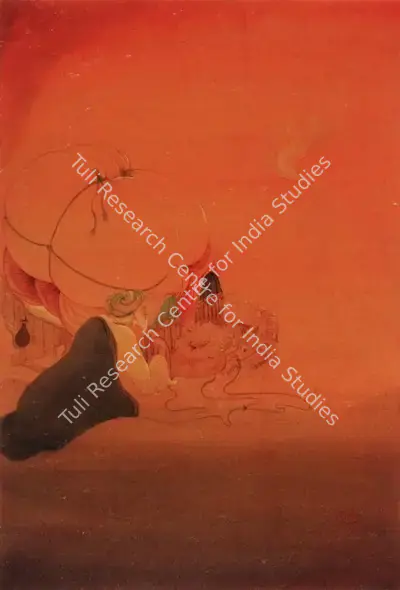 Sanat Chatterjee (Artist), Before the Storm, Painting