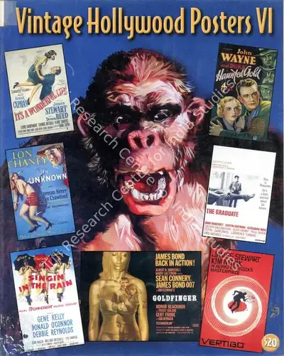 Bruce Hershenson (Editor), Vintage Hollywood Posters VI, 2003, Edited Book