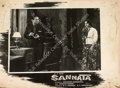 B.S. Chowdhary (Producer), Sannata, 1966, Lobby Card