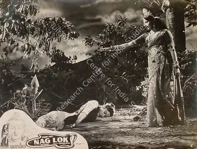 Uma Shankar (Producer), Nag Lok, 1957, Lobby Card