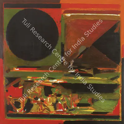 S.H. Raza (Artist), Jaipur, 1976, Painting