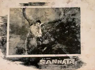 B.S. Chowdhary (Producer), Sannata, 1966, Lobby Card