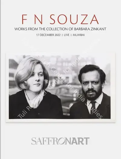Saffronart (Auction House), F N Souza, 2022, Auction Catalogue