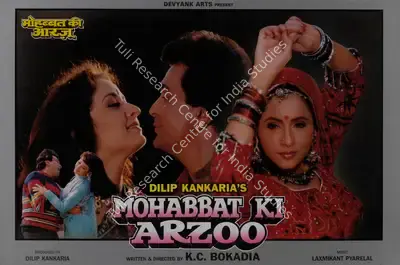 Dilip Kankaria (Producer), Mohabbat Ki Arzoo, 1994, Lobby Card