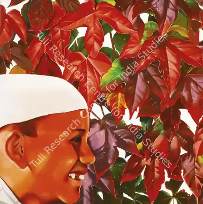 Binoy Varghese (Artist), We are Innocent Like Flowers, 2002, Painting