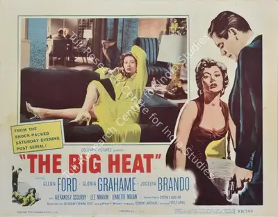 Robert Arthur (Cinematographer), The Big Heat, 1953, Lobby Card