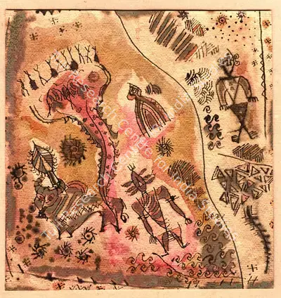 S. Nandagopal (Artist), Composition, 1968, Painting