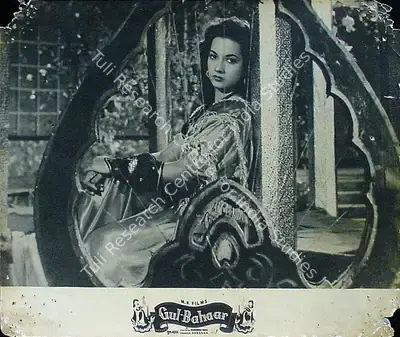 Nanubhai B. Vakil (Director), Gul Bahaar, 1954, Lobby Card