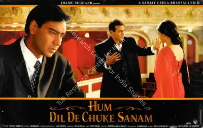 Jhamu Sughand (Producer), Hum Dil De Chuke Sanam, 1999, Lobby Card