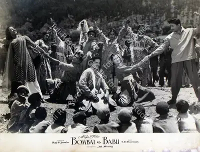 Jal Mistry (Cinematographer), Bombai Ka Babu, 1960, Lobby Card