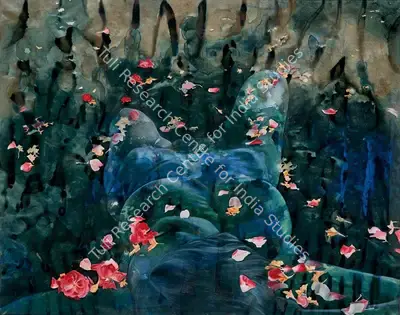 Vasundhara Tewari Broota (Artist), Ganga, Painting