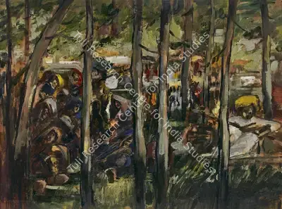 Sailoz Mookherjea (Artist), Untitled, 1940, Painting