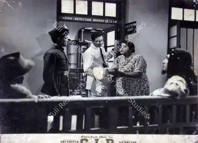 V.K. Murthy (Cinematographer), C I D, 1956, Lobby Card