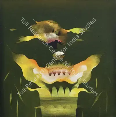 Dasgupta, Bimal (Artist). Untitled, 1980 | Painting, AG.Mum/17.12.25, 2025 · Asta Guru