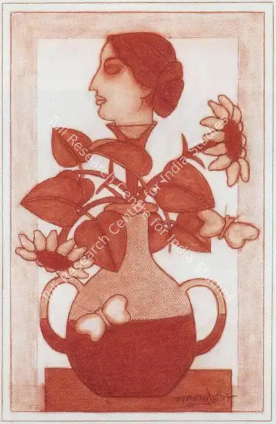 Lalu Prasad Shaw (Artist), Untitled, 2007, Drawing