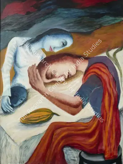 Lalitha Lajmi (Artist), Untitled, 1997, Painting