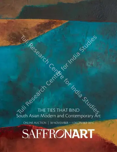 Saffronart (Auction House), The Ties That Bind, 2016, Auction Catalogue