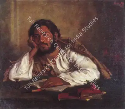 Kisory Roy (Artist), A Peep into the Gloomy Future, 1945, Painting
