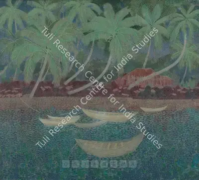 N.S. Bendre (Artist), Untitled, 1974, Painting