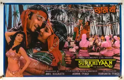 Anil Nagrath (Producer), Surkhiyaan, 1985, Lobby Card